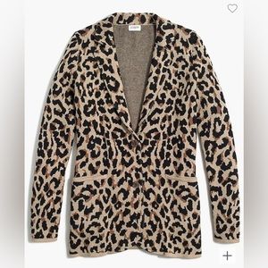 J Crew Sweater Blazer